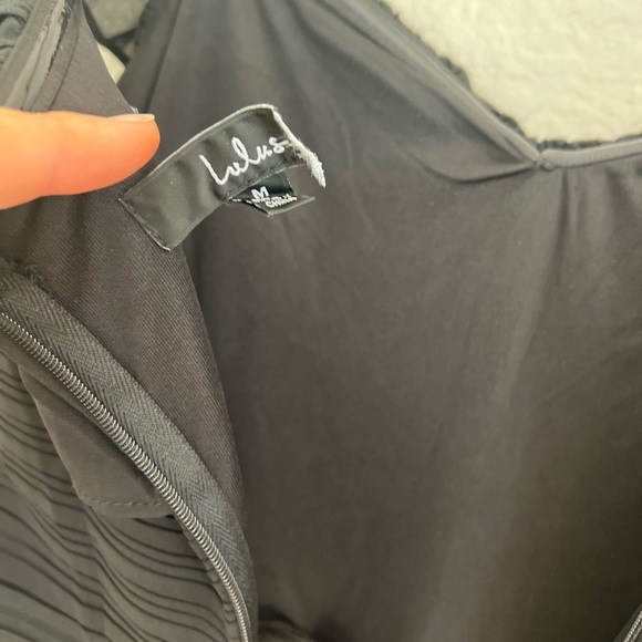 Always Remarkable Black Pleated Off-the-Shoulder Maxi Dress - Picture 9 of 10